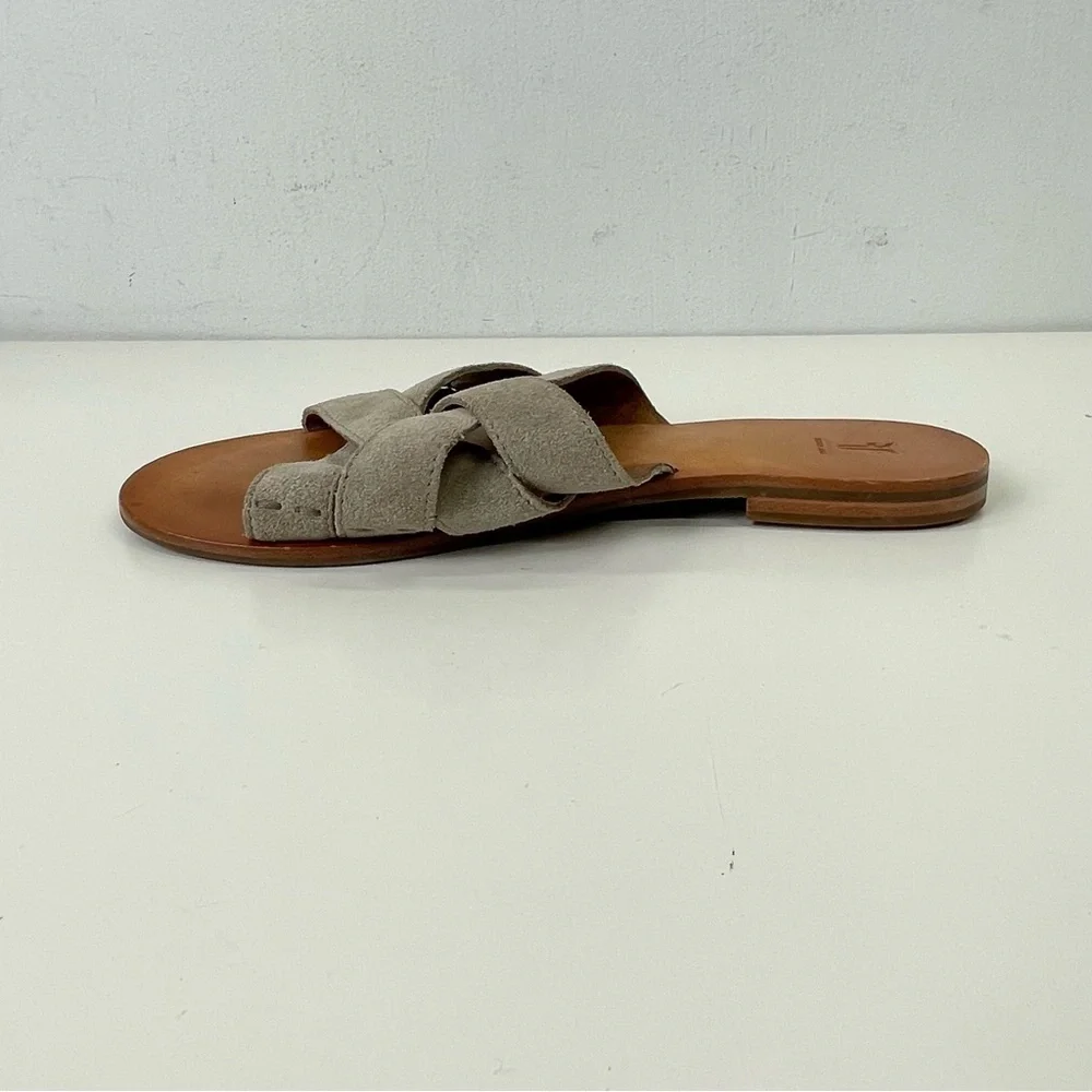 Frye Women's Carla Criss Cross Open Toe Sandal Size 7.5